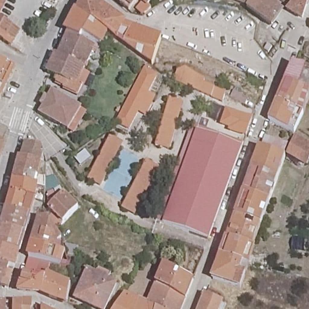 Вид згори на територію школи «SAN MARTIN»