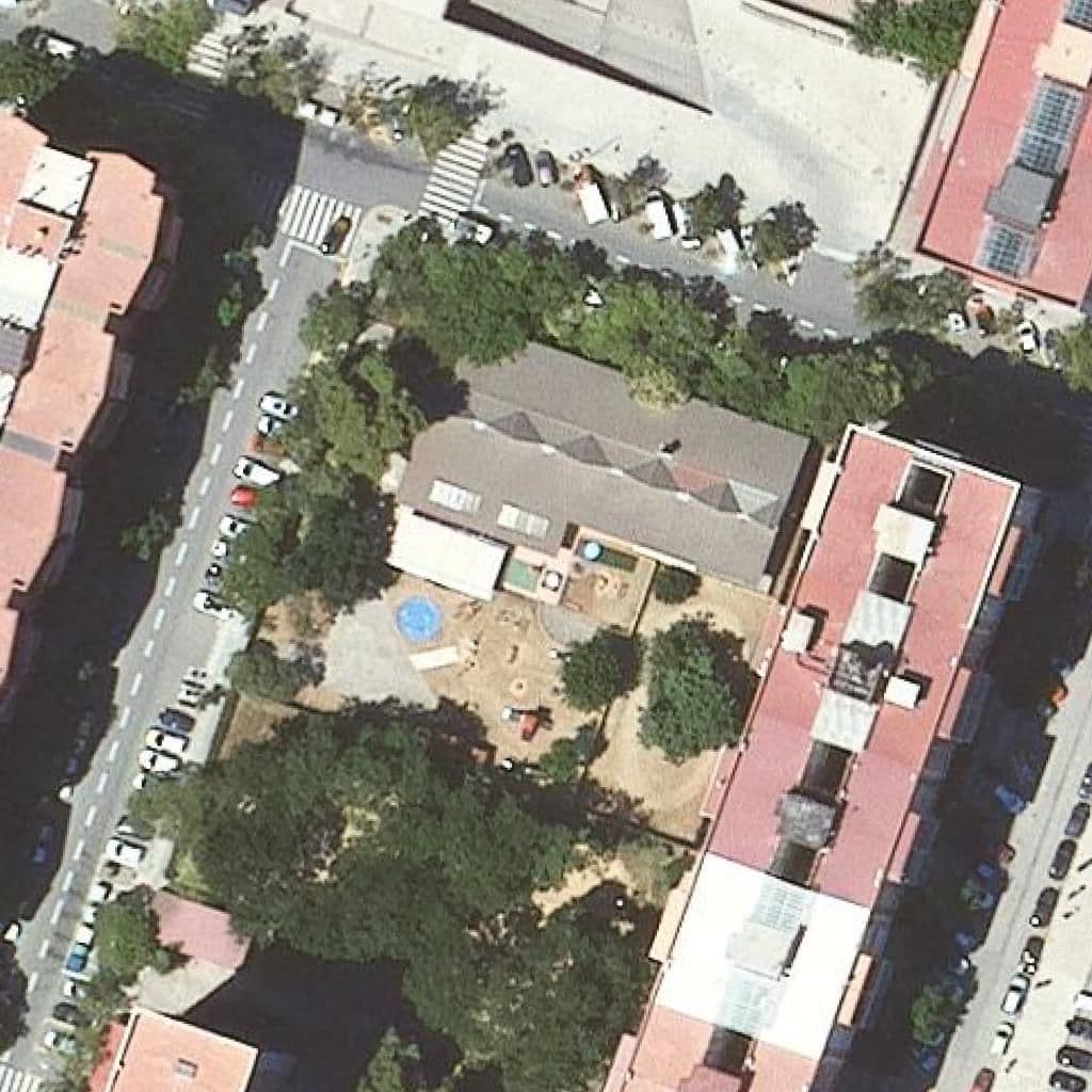 Aerial view of the grounds of Cee Folch I Camarasa