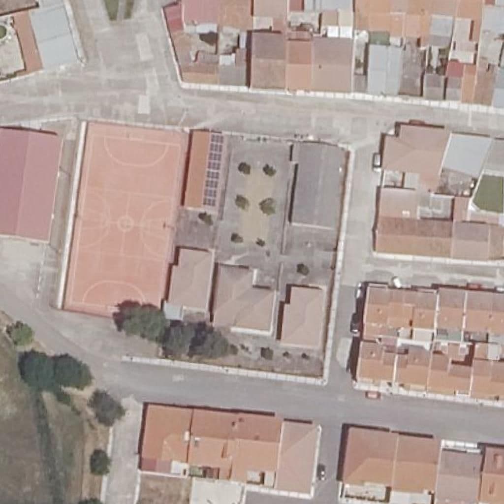 Вид згори на територію школи «SAN ANTONIO DE PADUA»