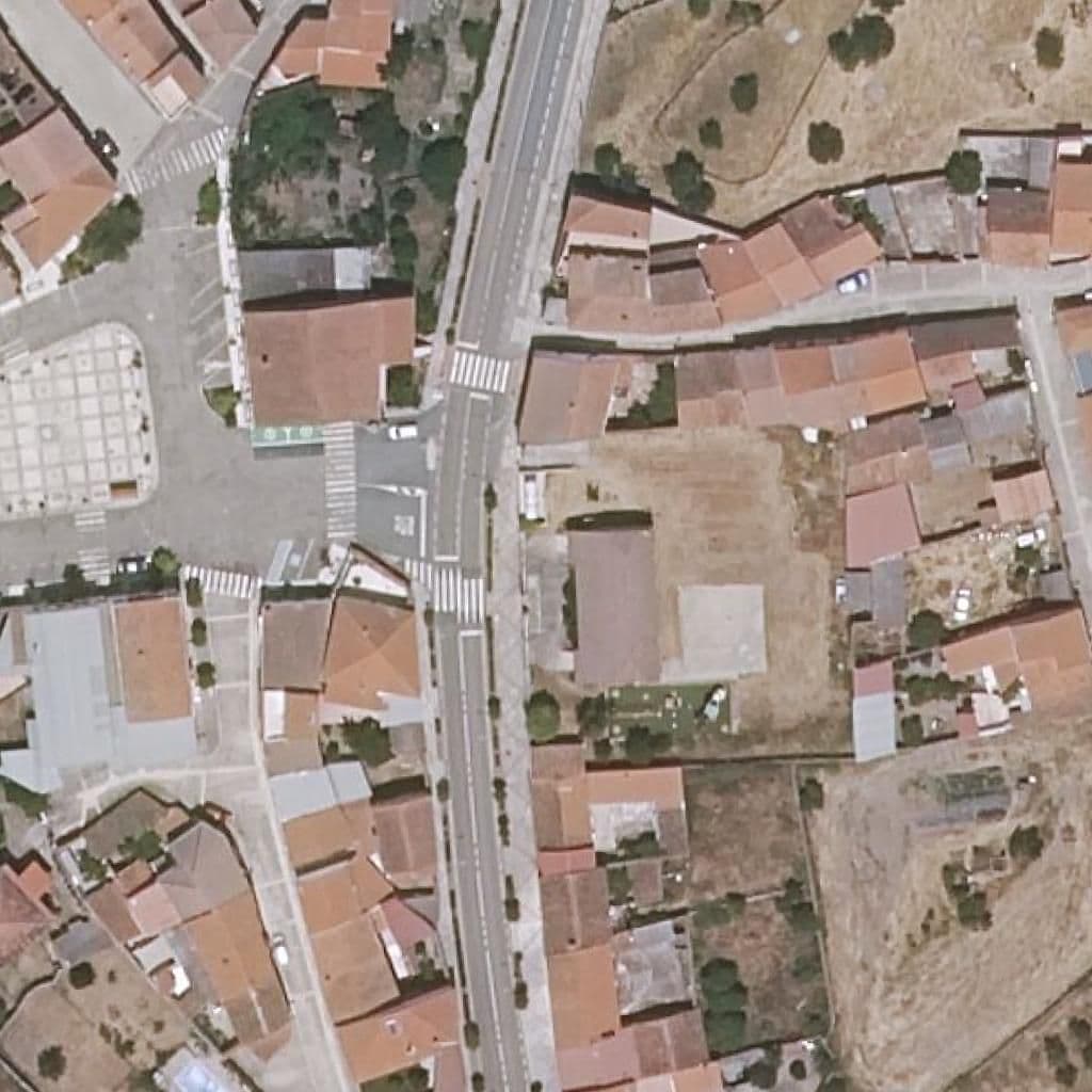 Вид згори на територію школи «SAN GREGORIO»