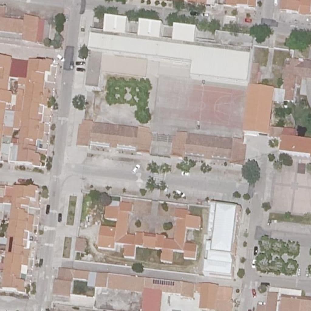 Вид згори на територію школи «SAN PEDRO DE ALCANTARA»