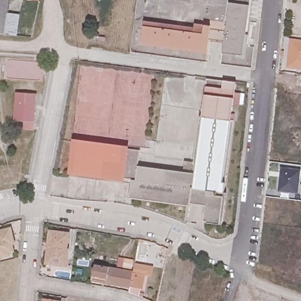 Вид сверху на территорию школы «SAN MARTIN»
