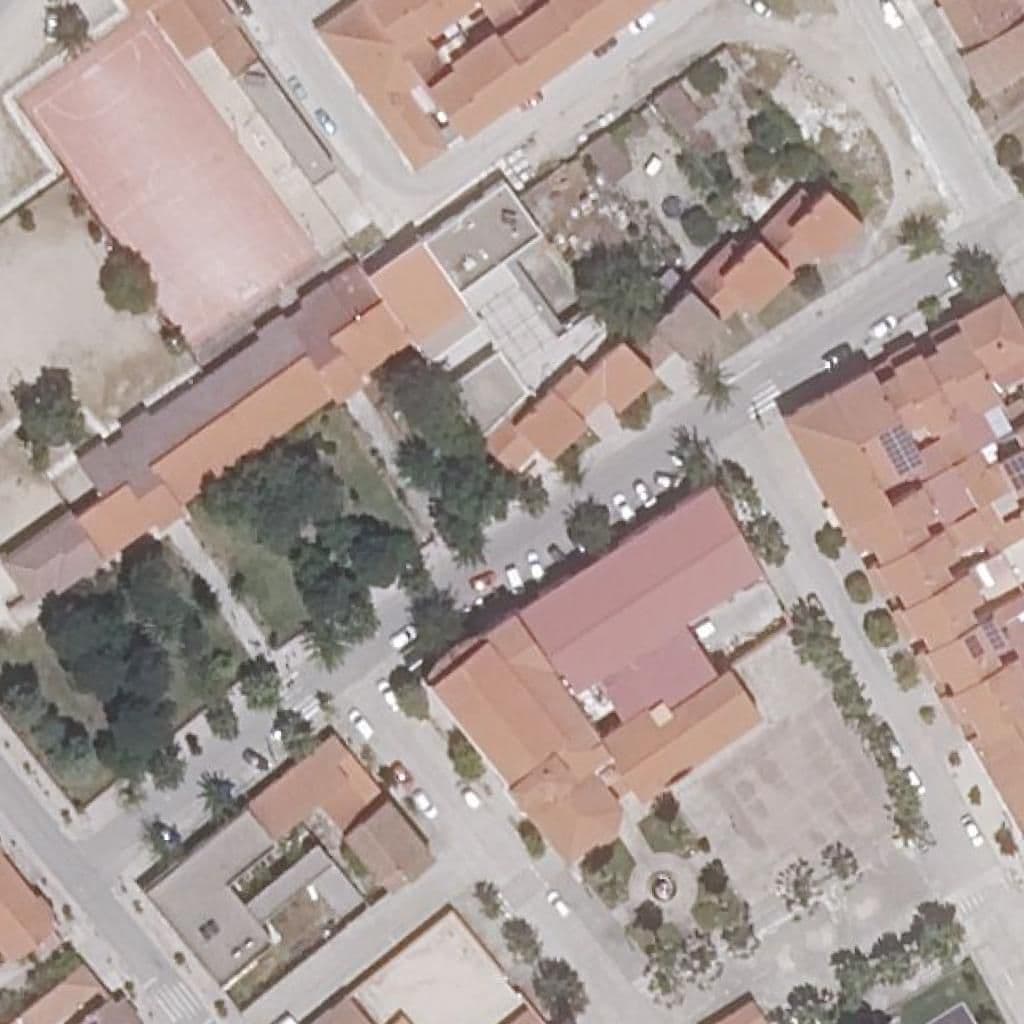 Aerial view of the grounds of SAN JOSE OBRERO