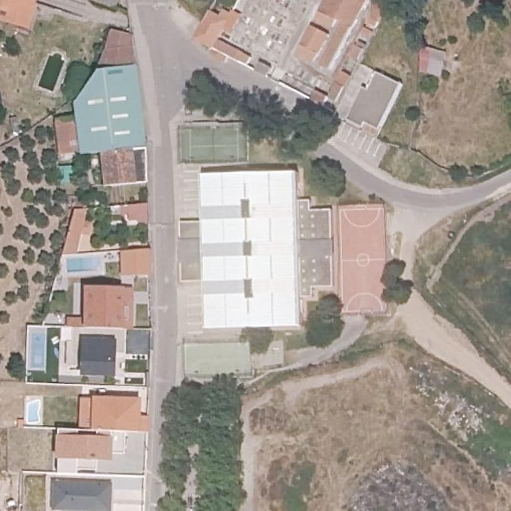 Aerial view of the grounds of LA DEMISIÑA