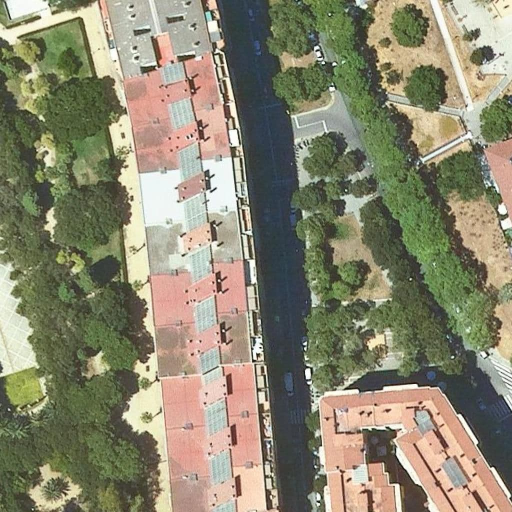 Aerial view of the grounds of Lli Privada La Pau 3 Marina