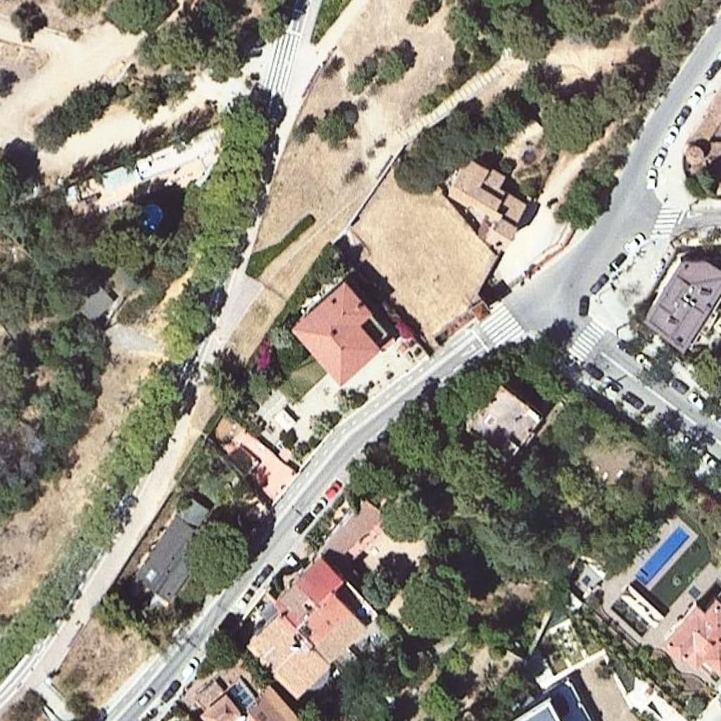 Aerial view of the grounds of Aesa Prep Academy Of Barcelona