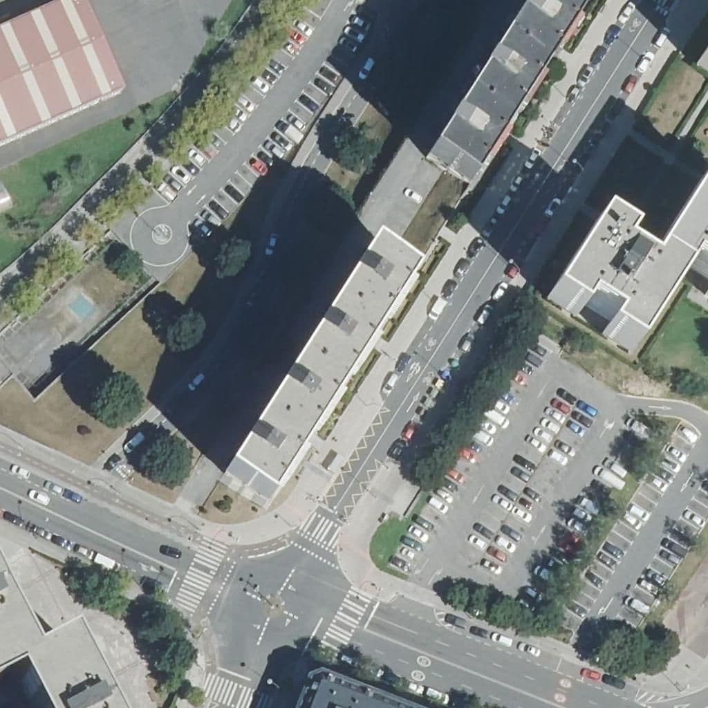 Aerial view of the grounds of BAGABILTZA