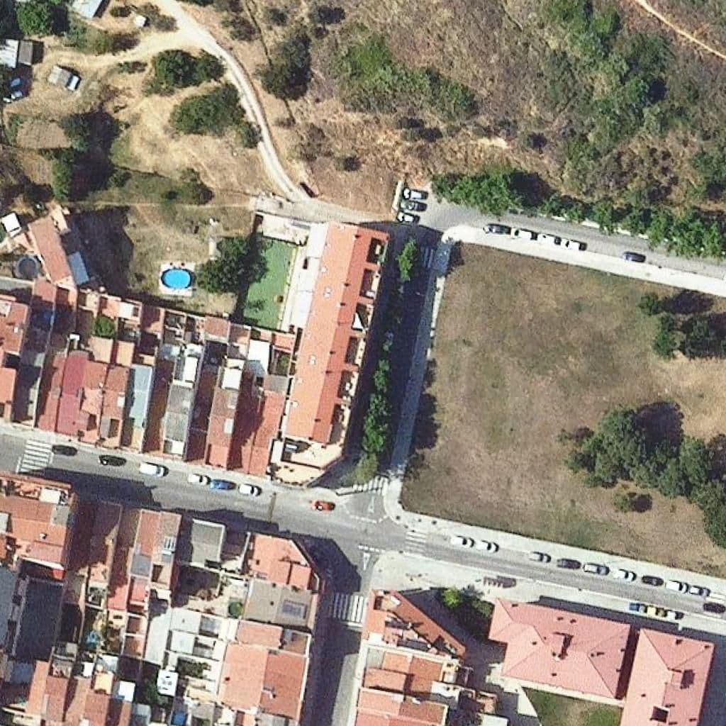 Aerial view of the grounds of Escola Bressol Roc Blanc