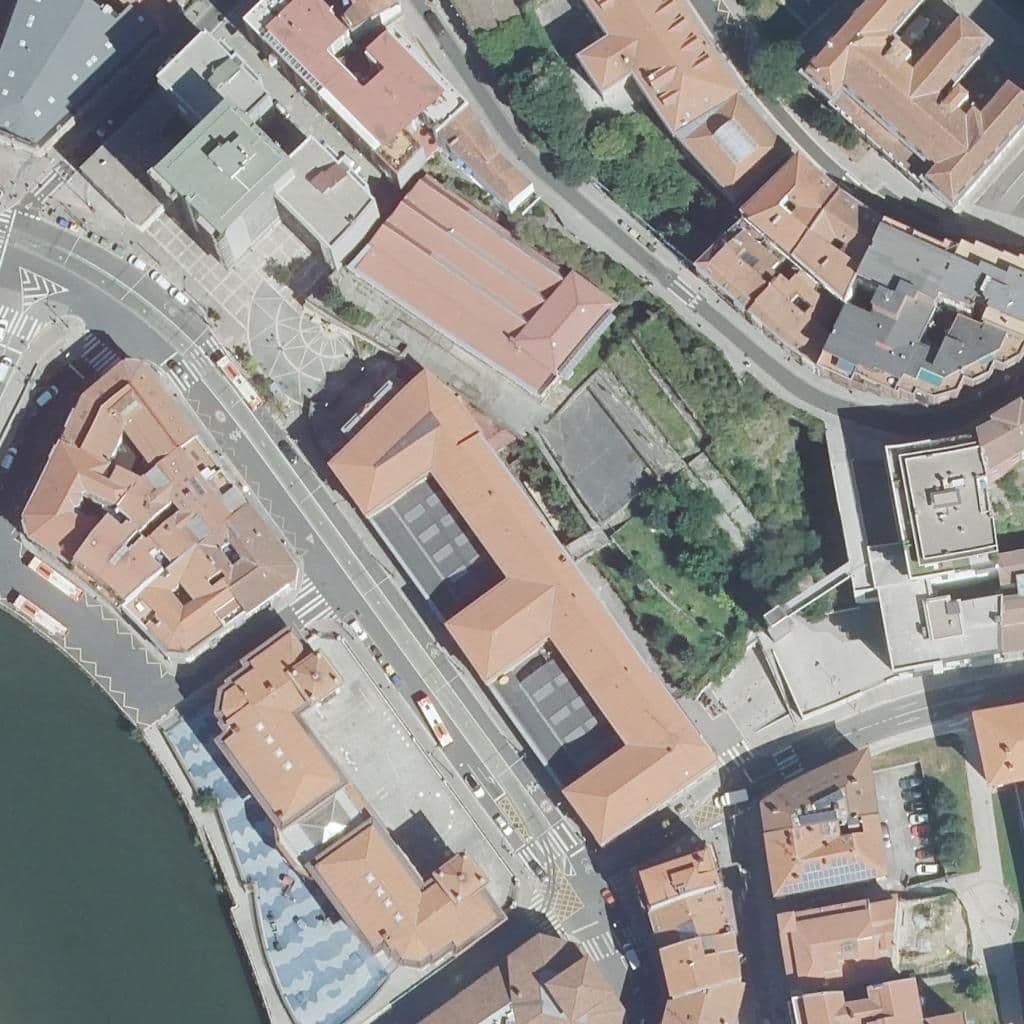 Aerial view of the grounds of EMILIO CAMPUZANO