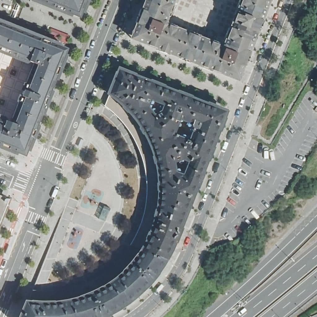 Aerial view of the grounds of ARTATSE
