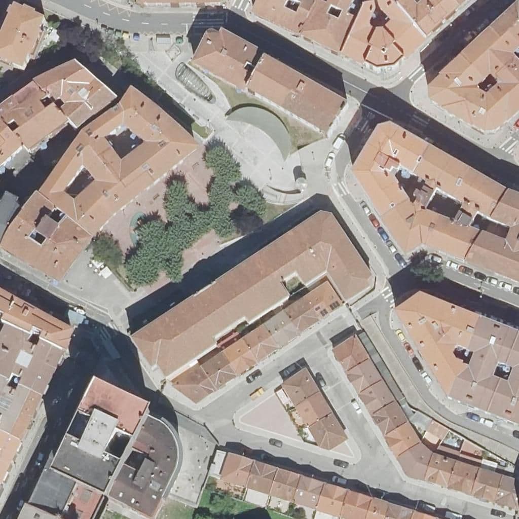 Aerial view of the grounds of URIBARRI