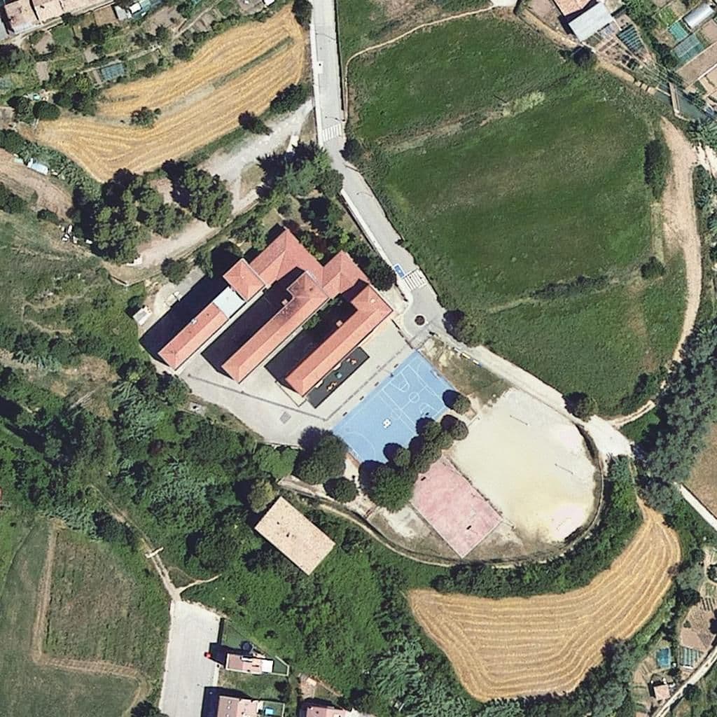 Aerial view of the grounds of Fedac-Xarxa