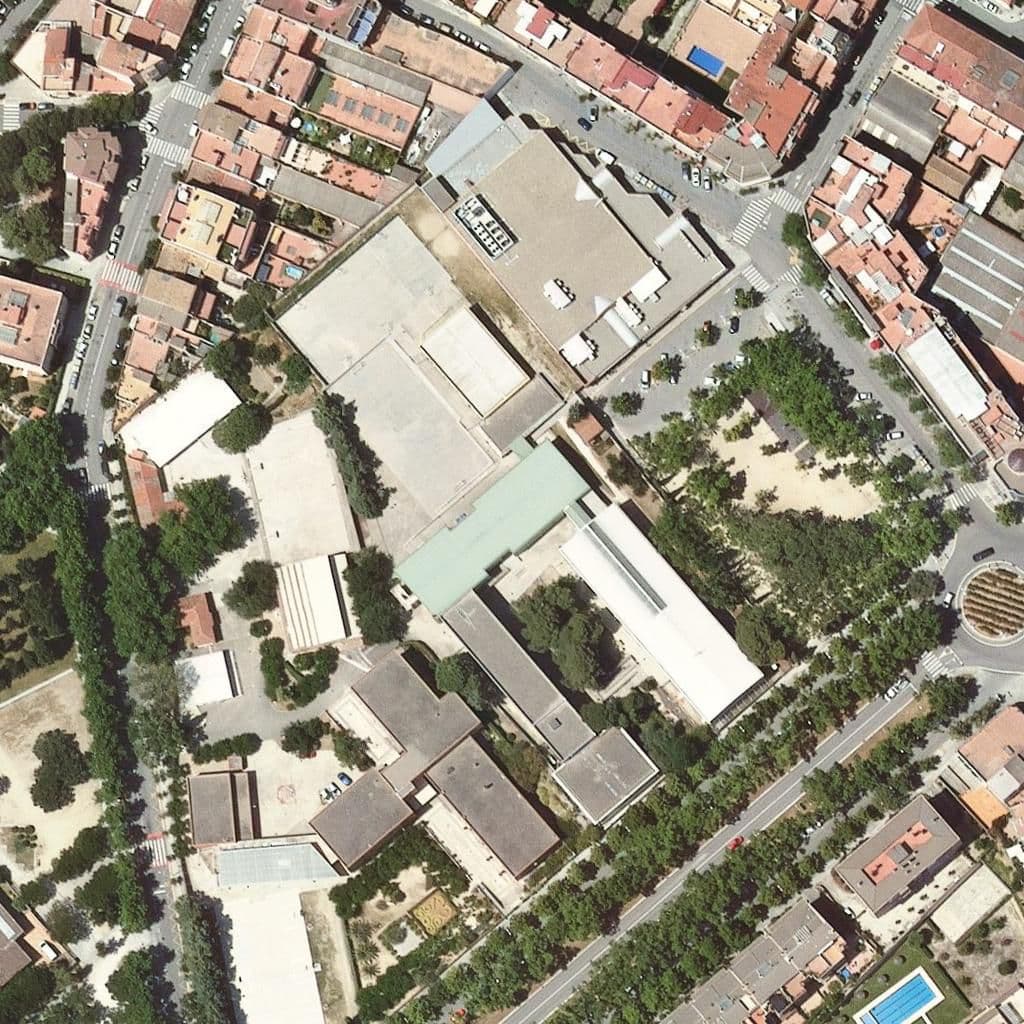 Aerial view of the grounds of Cfa Vilafranca Del Penedès