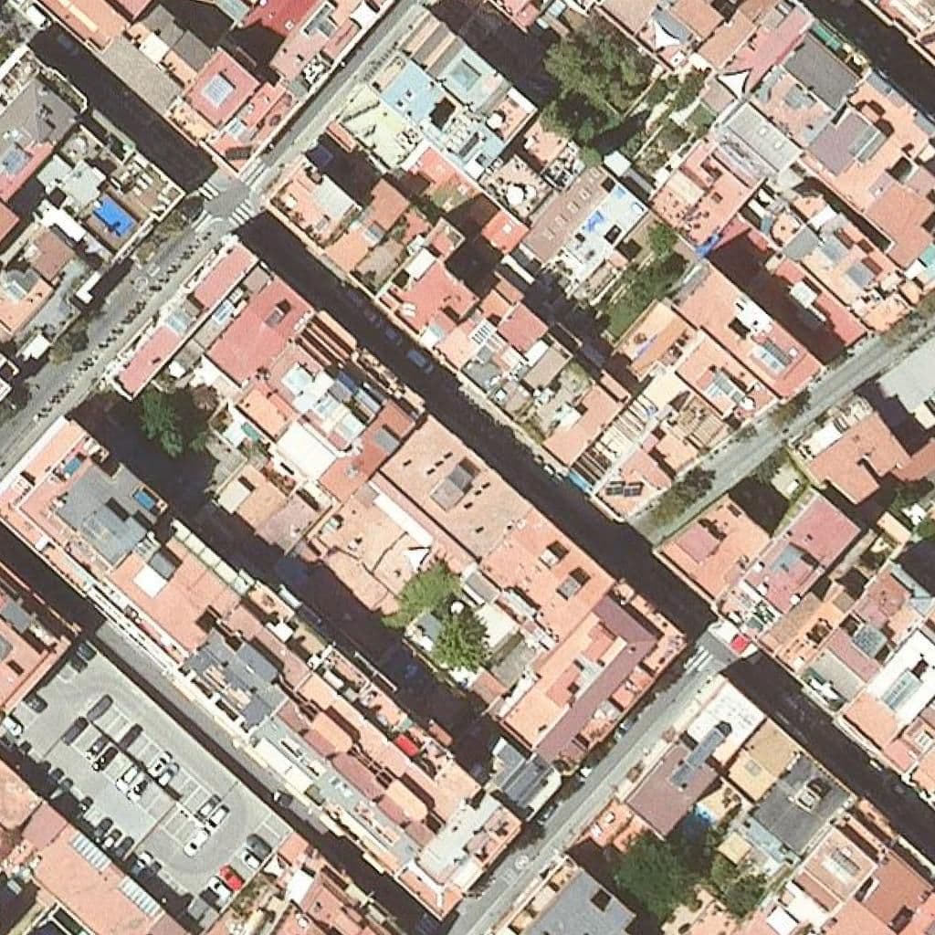 Aerial view of the grounds of Lli Privada Petit Lys
