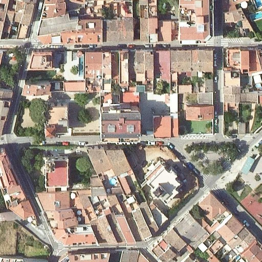 Вид згори на територію школи «Balmes»