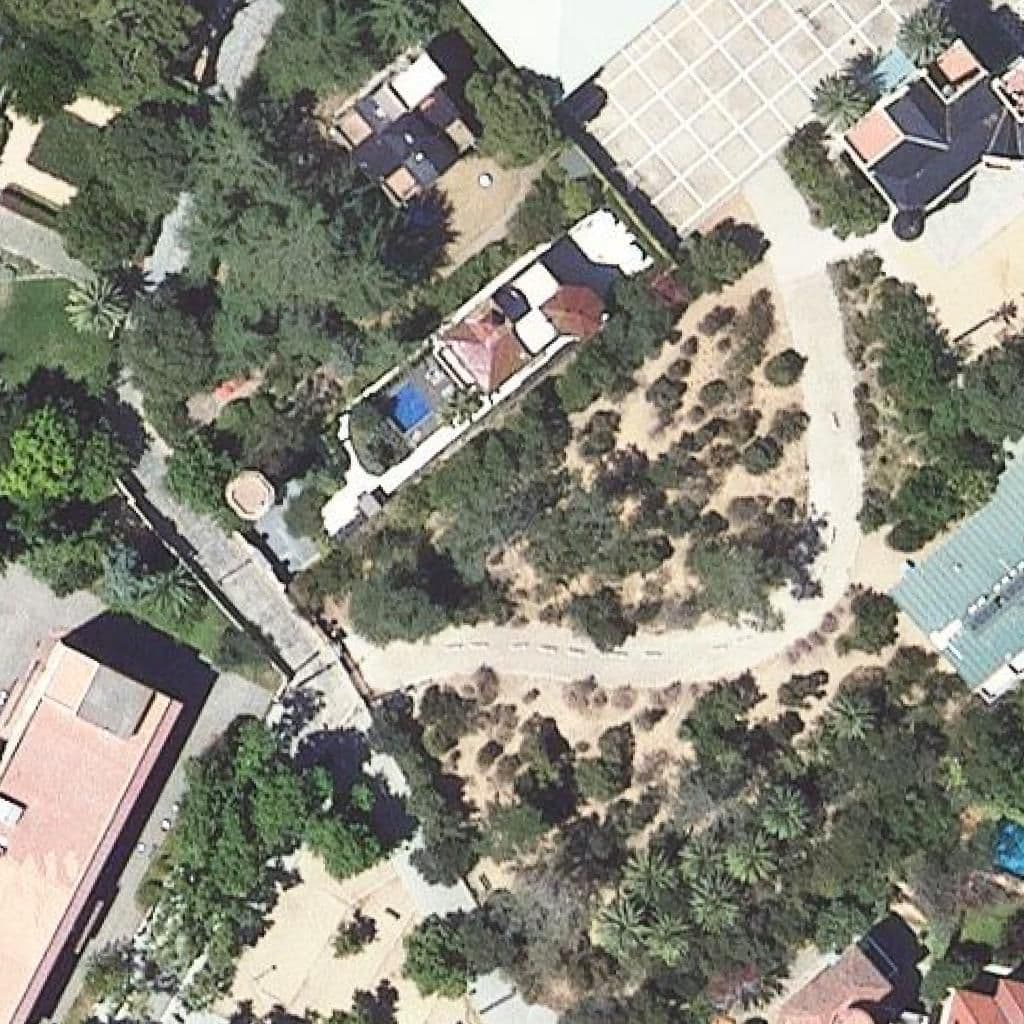 Aerial view of the grounds of Escola Bressol L'oreneta
