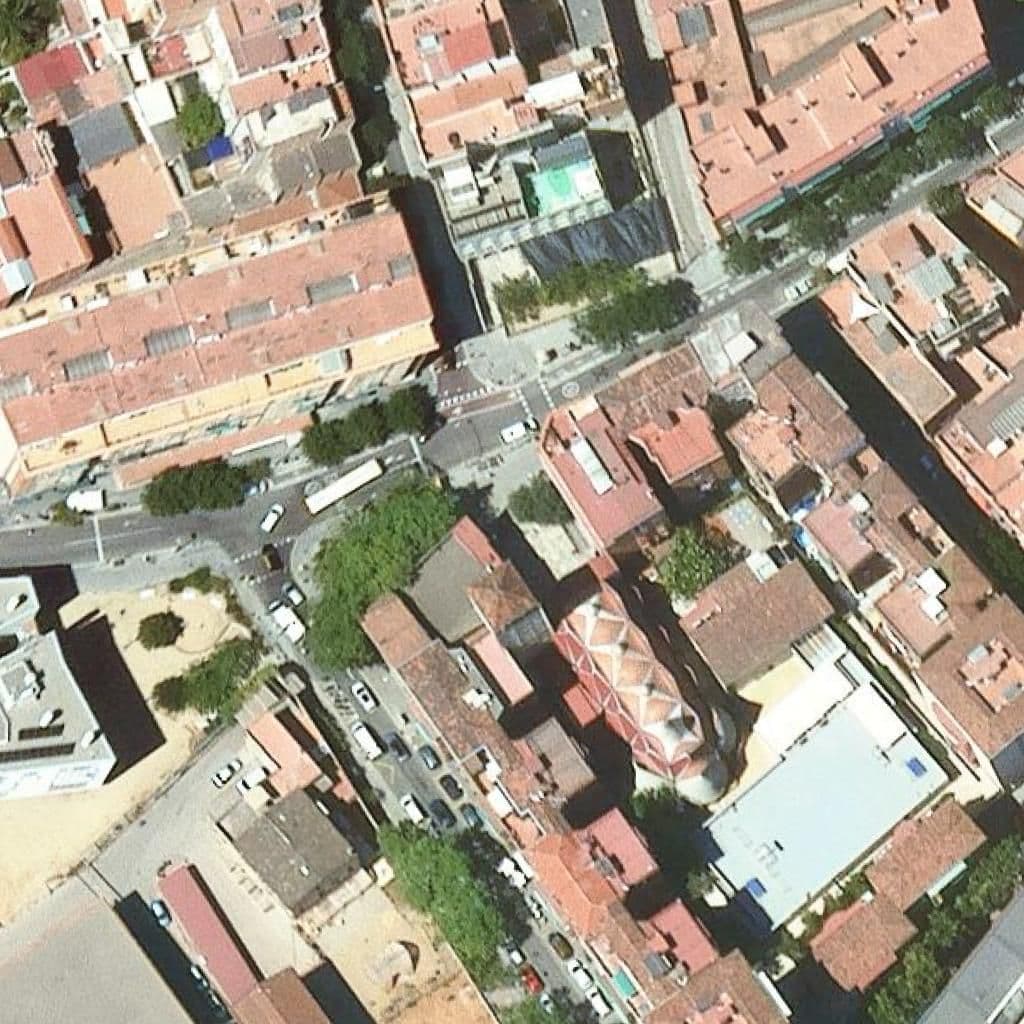 Aerial view of the grounds of Fep Sant Medir