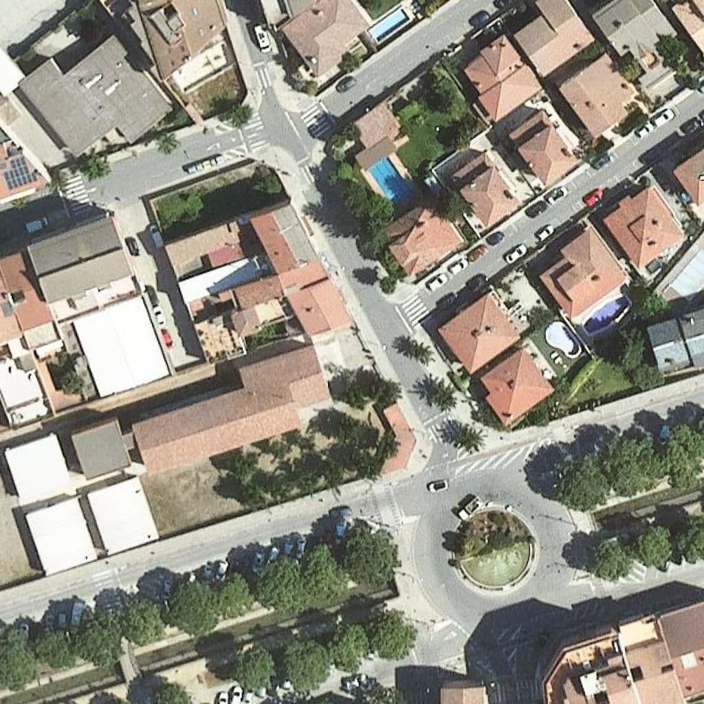 Aerial view of the grounds of Cfa Mollerussa