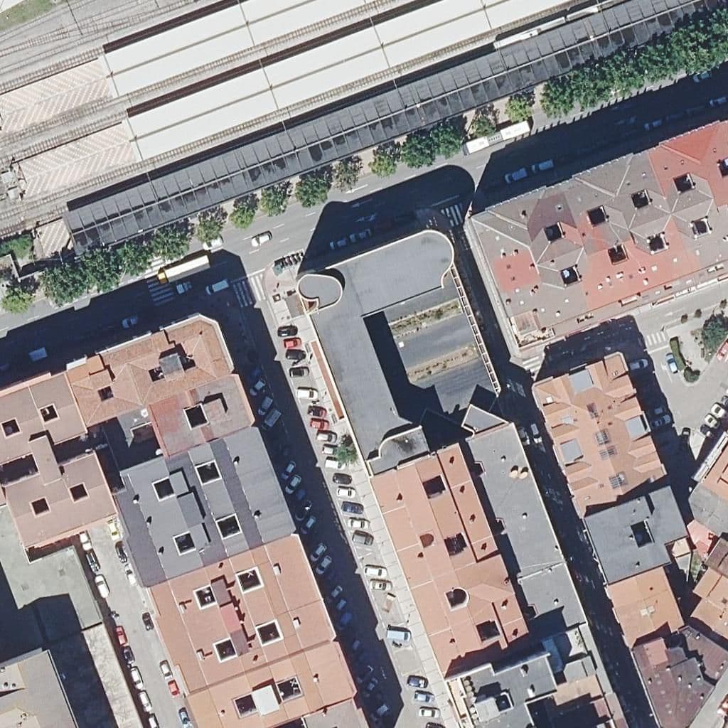 Aerial view of the grounds of AMPROS