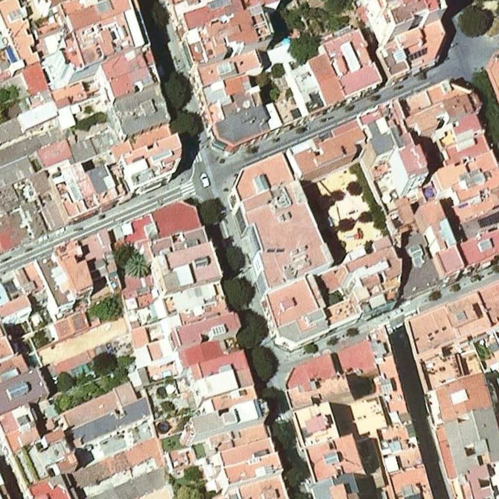 Aerial view of the grounds of Escola Bressol Municipal Guinbó