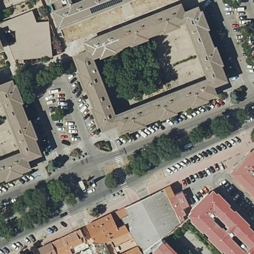 Aerial view of the grounds of Juncal