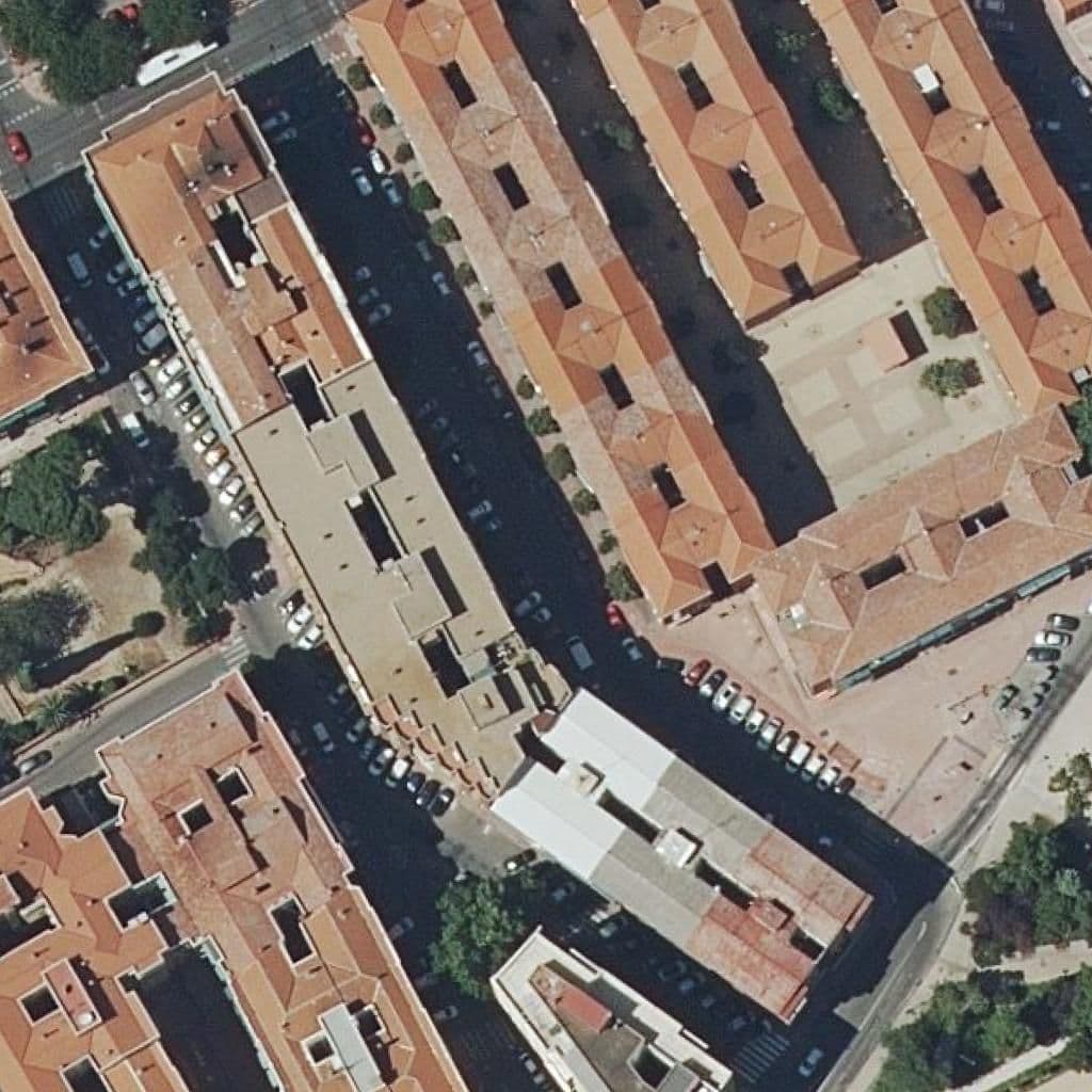 Вид сверху на территорию школы «San Isidro I»