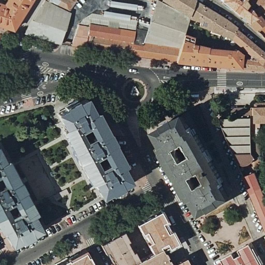 Вид згори на територію школи «San Asturio»