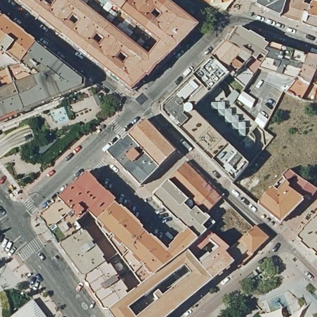 Aerial view of the grounds of Juan Xxiii