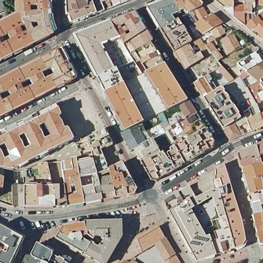 Aerial view of the grounds of Isabel Rosillo-Santo Angel