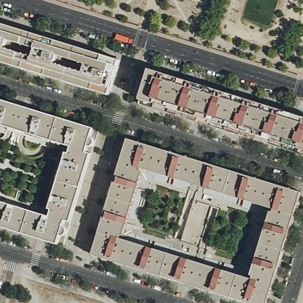 Aerial view of the grounds of Ntra. Sra. Del Otero