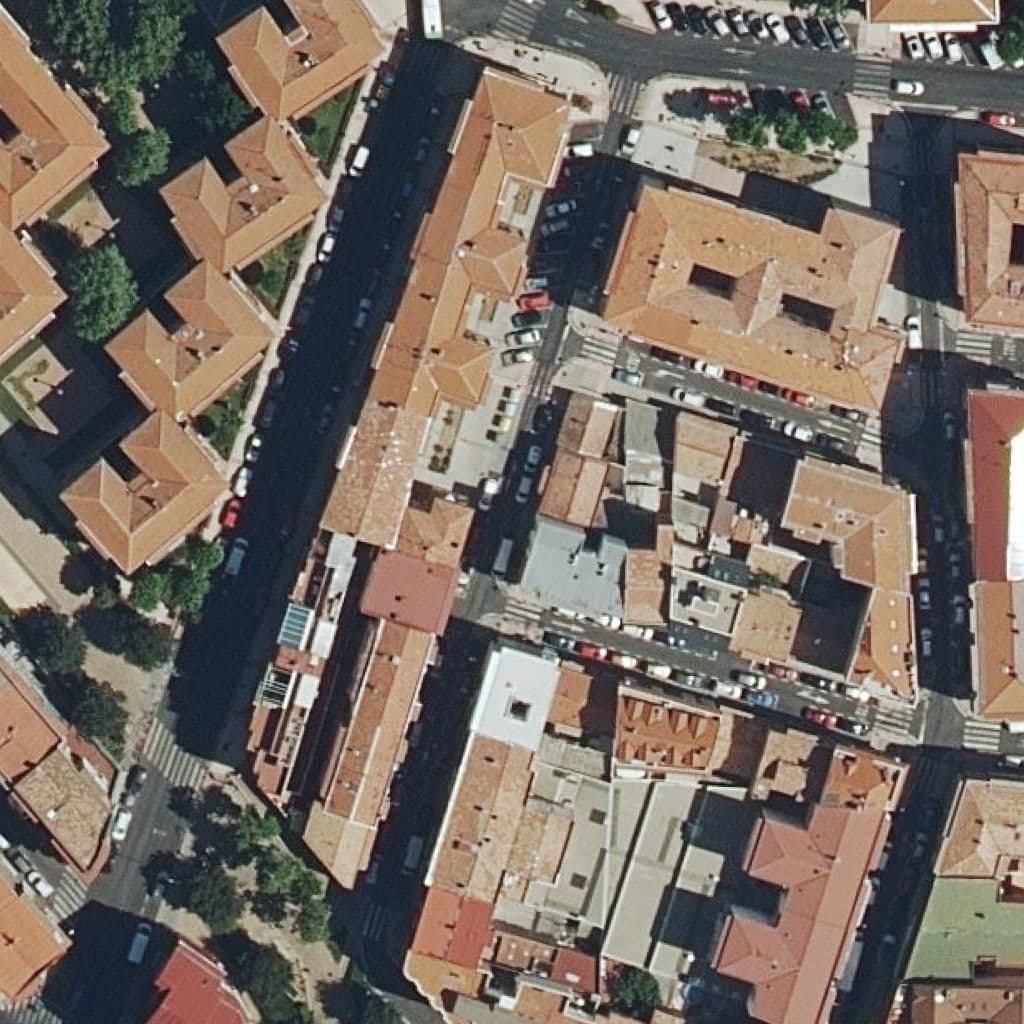 Aerial view of the grounds of Joan Ii