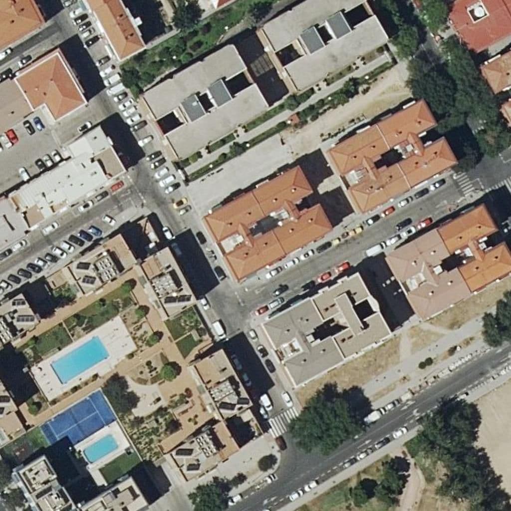 Вид сверху на территорию школы «Liceo Tagore»