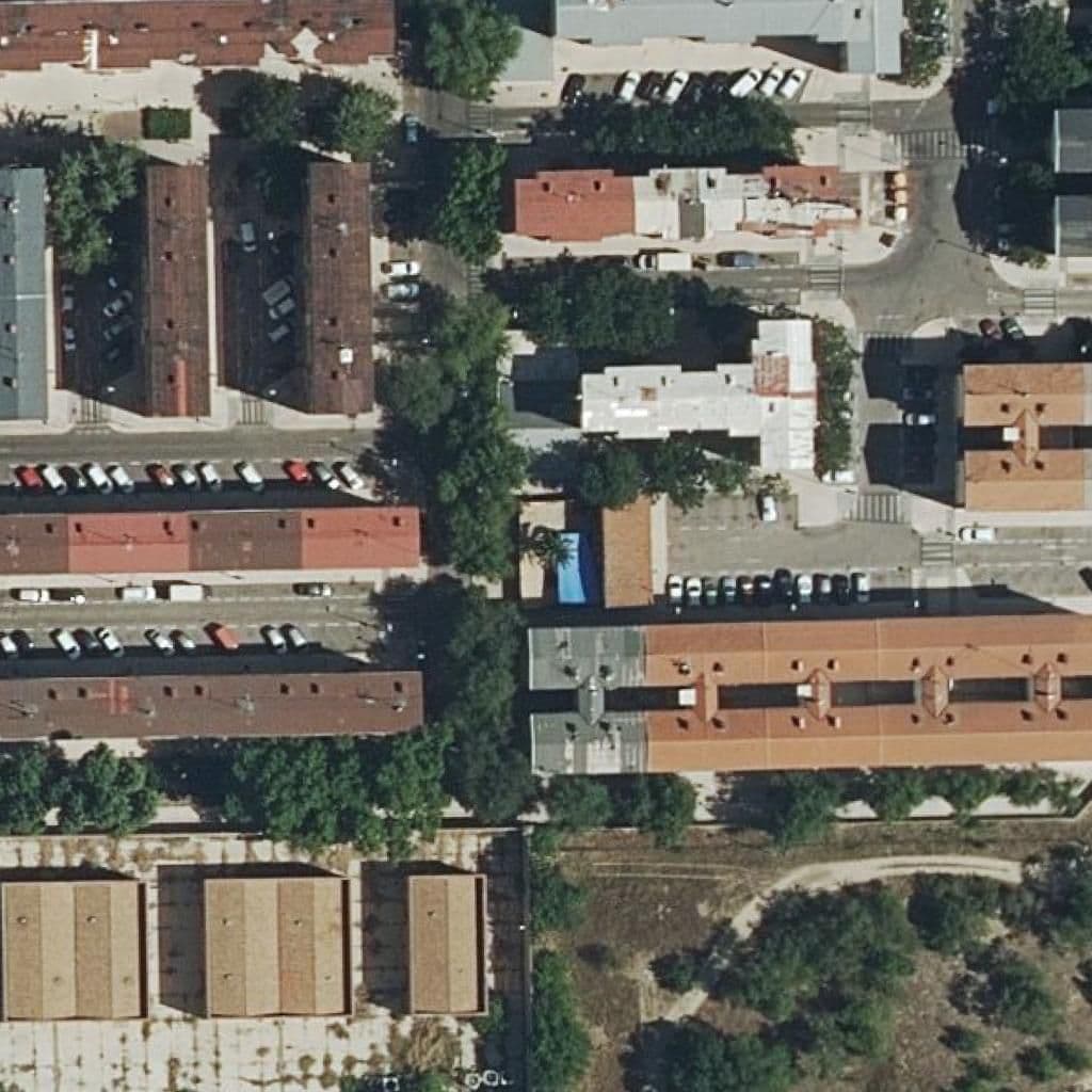 Aerial view of the grounds of C.e.esp.ntra.sra.de La Esperanza