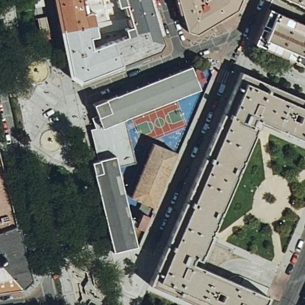 Aerial view of the grounds of Honduras