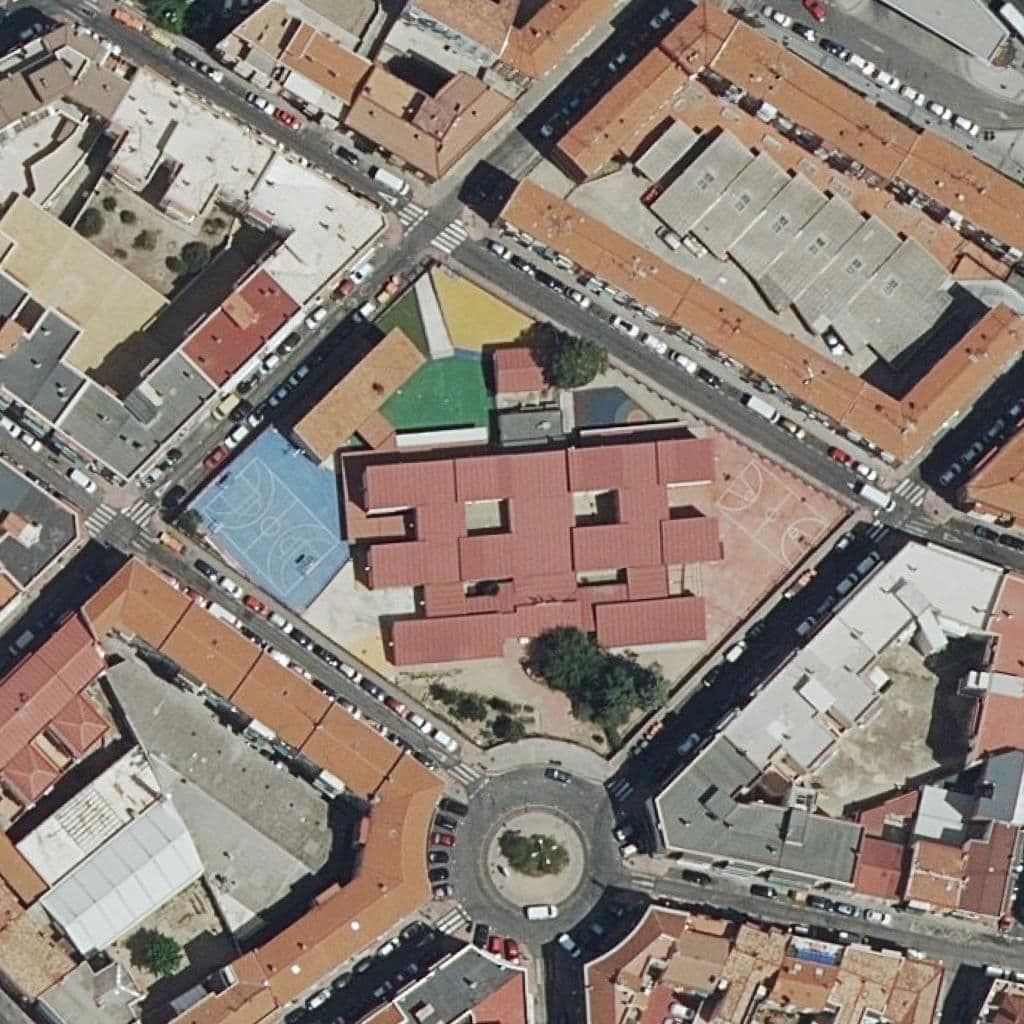 Aerial view of the grounds of Isaac Peral