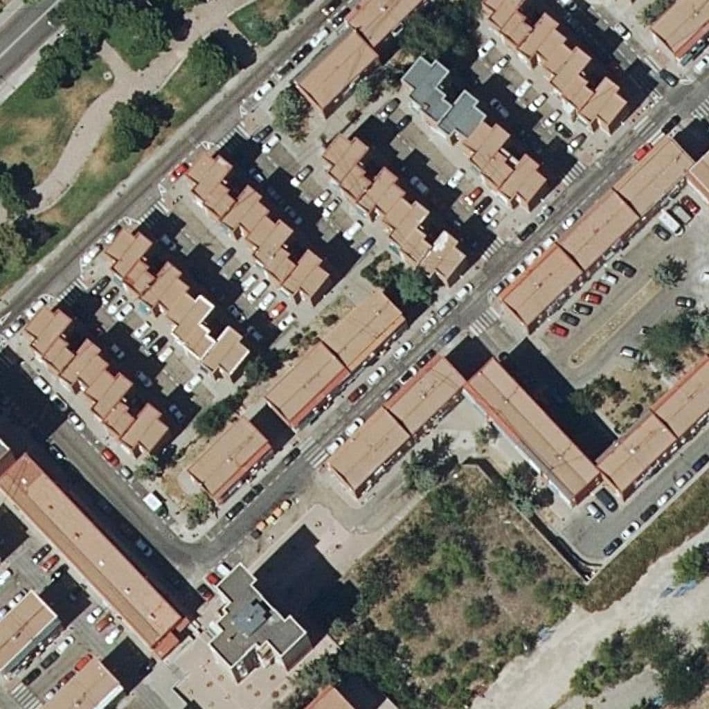 Aerial view of the grounds of Josefa Segovia