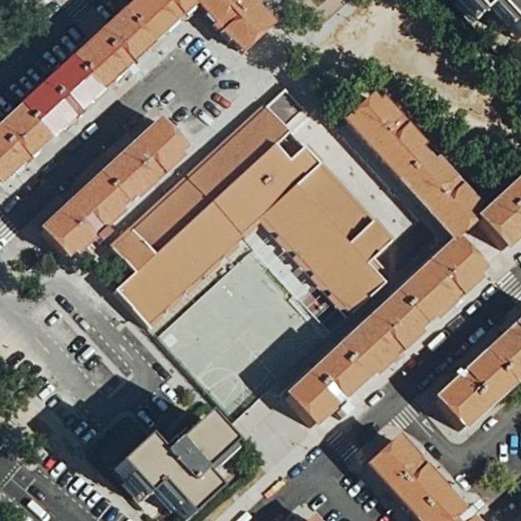 Aerial view of the grounds of Menendez Pidal