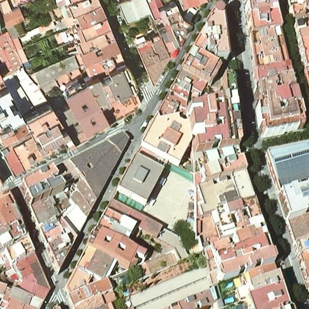Aerial view of the grounds of Lli Privada Cuc