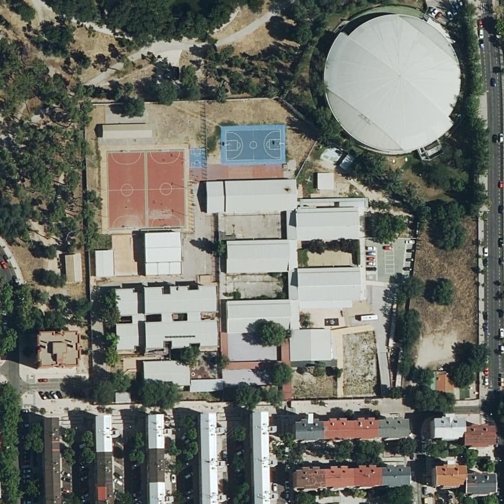 Aerial view of the grounds of Navas De Tolosa