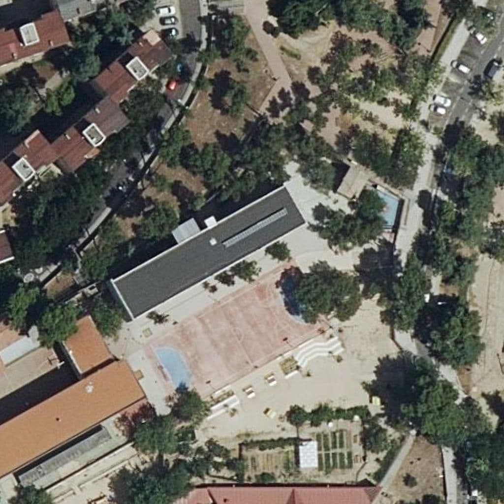 Aerial view of the grounds of Republica De Venezuela