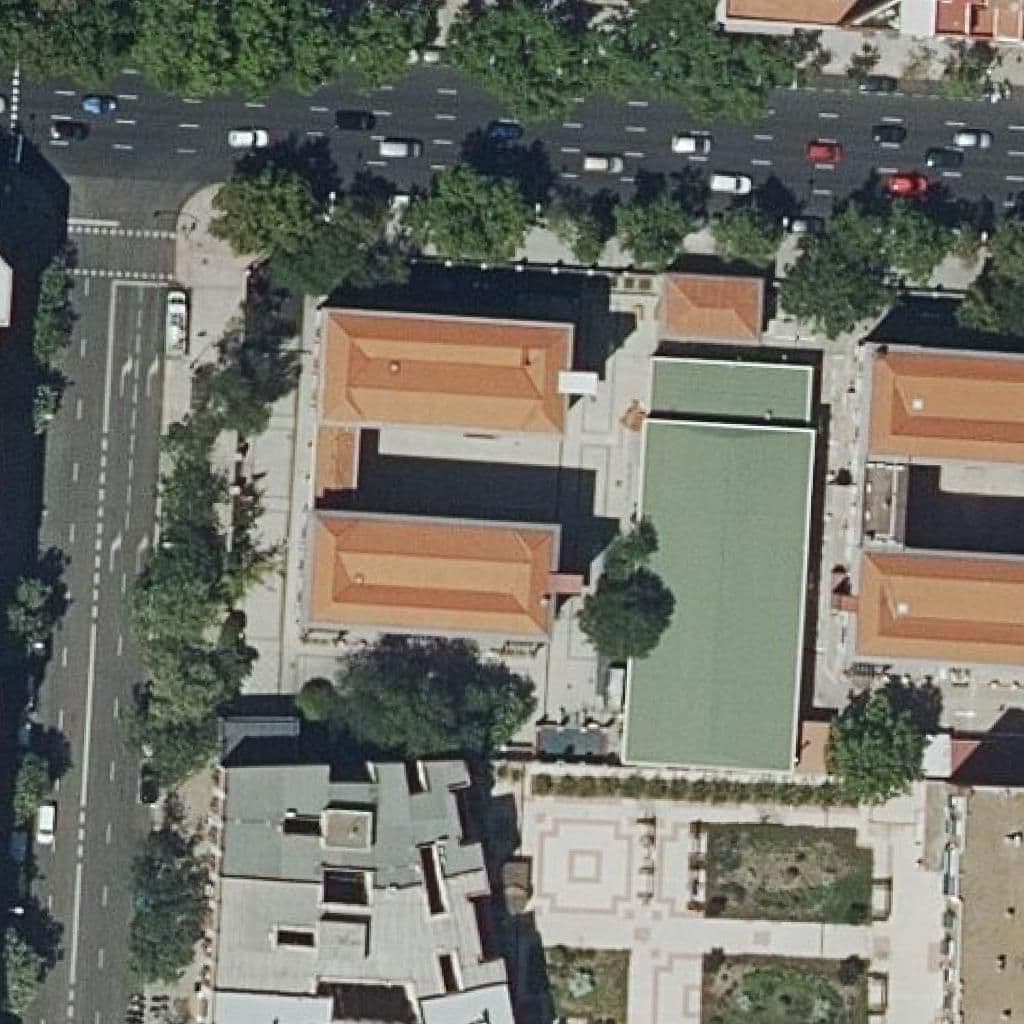 Aerial view of the grounds of Rufino Blanco