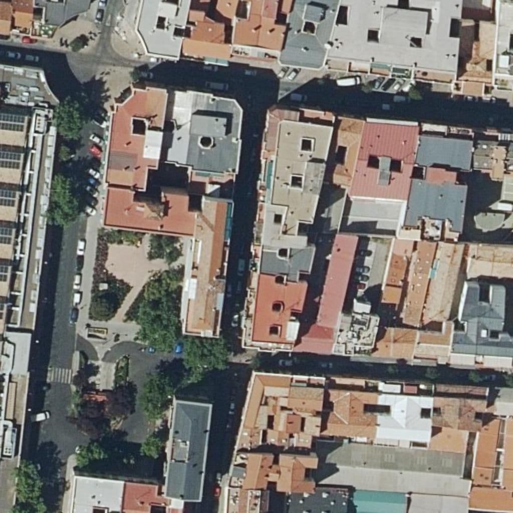 Aerial view of the grounds of Alfonso X El Sabio