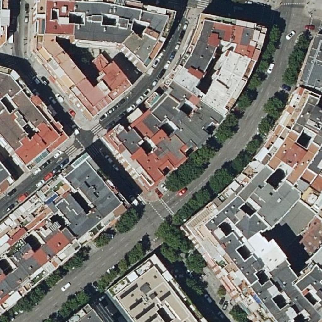 Aerial view of the grounds of Centro De Orientacion Escolar