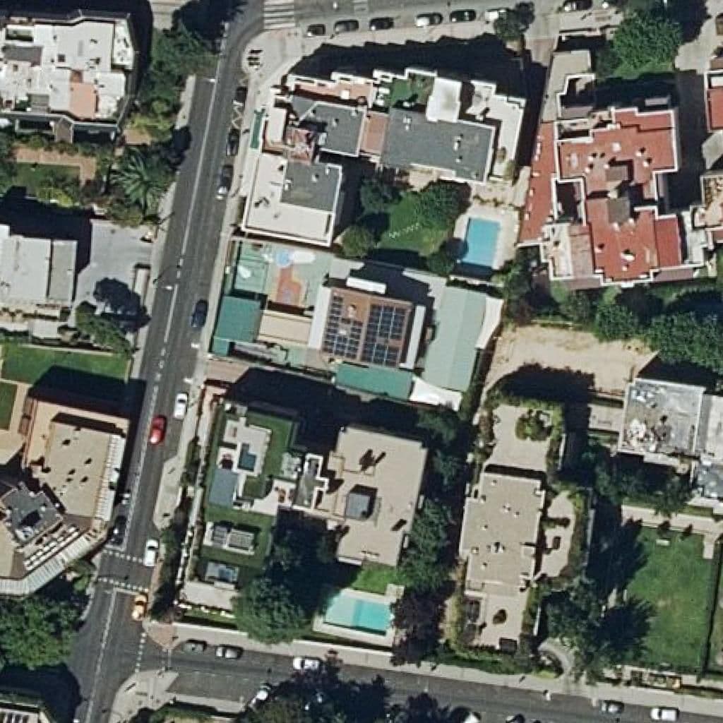 Вид згори на територію школи «Hastings School (Britanico)»