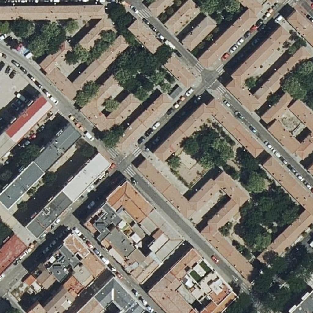 Aerial view of the grounds of Hernan Cortes