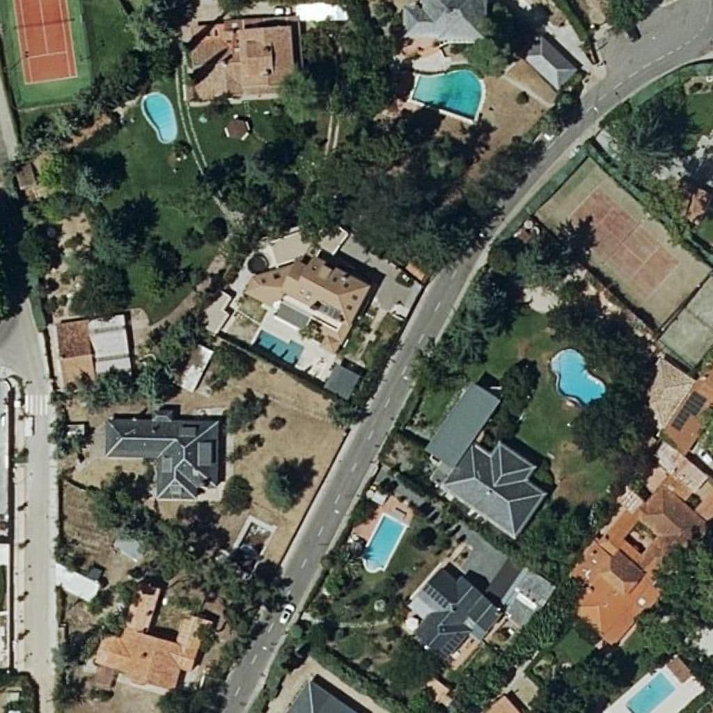 Aerial view of the grounds of Kinder Land