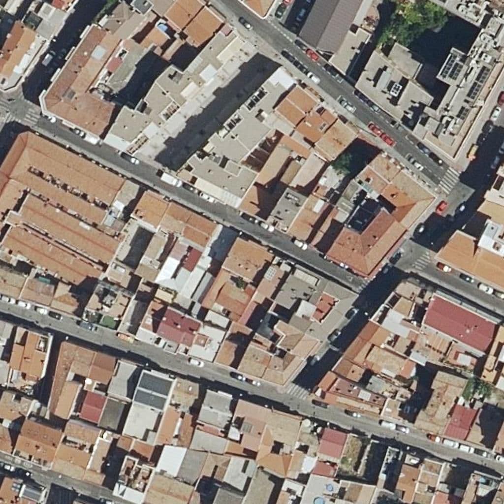 Aerial view of the grounds of Niño Jesus