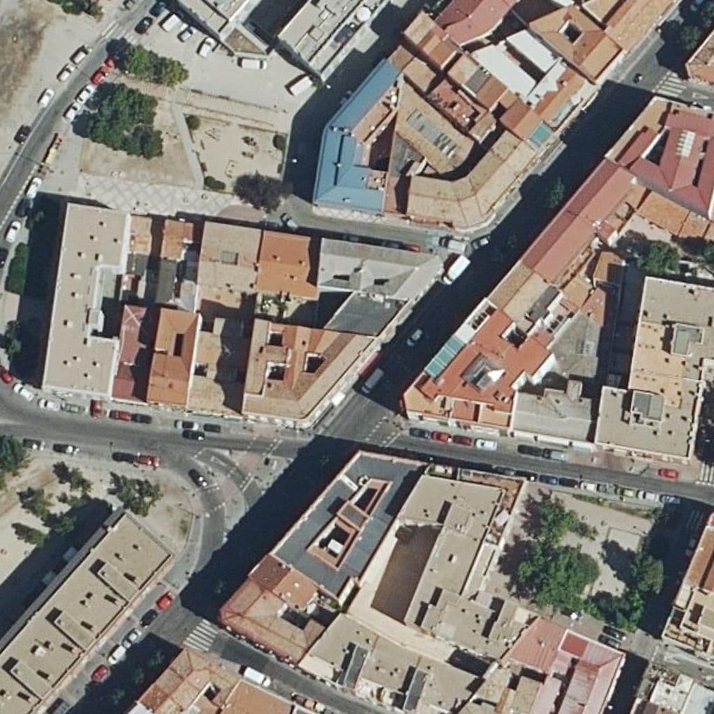 Aerial view of the grounds of Ntra. Sra. De Belen