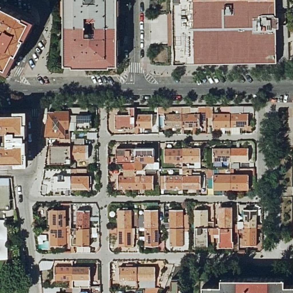Aerial view of the grounds of Ntra. Sra. De La Bondad