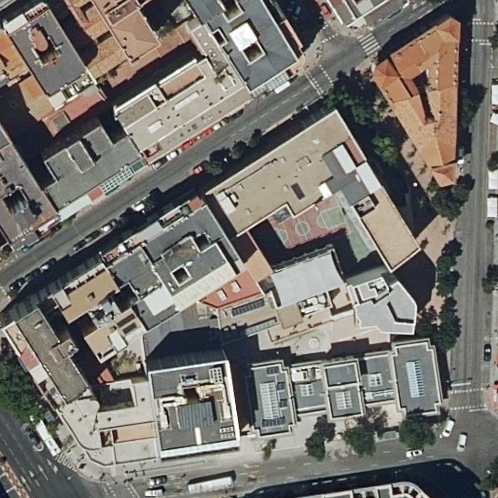 Aerial view of the grounds of Ntra. Sra. De Las Mercedes
